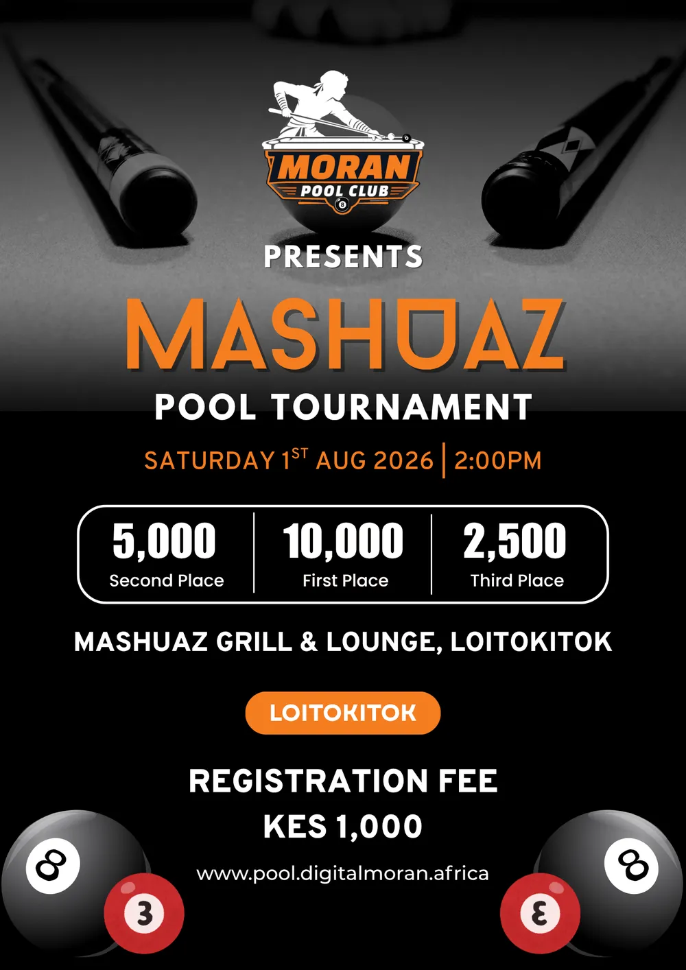 Mashuaz Pool Tournament poster