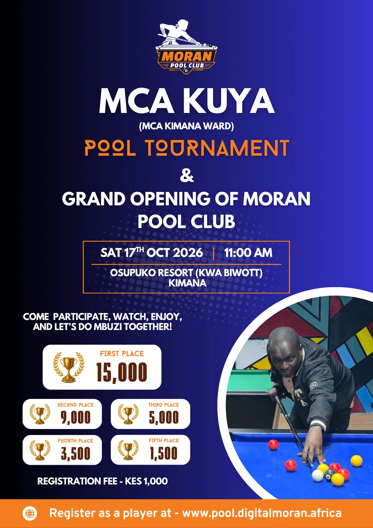 MCA Kuya Tournament poster