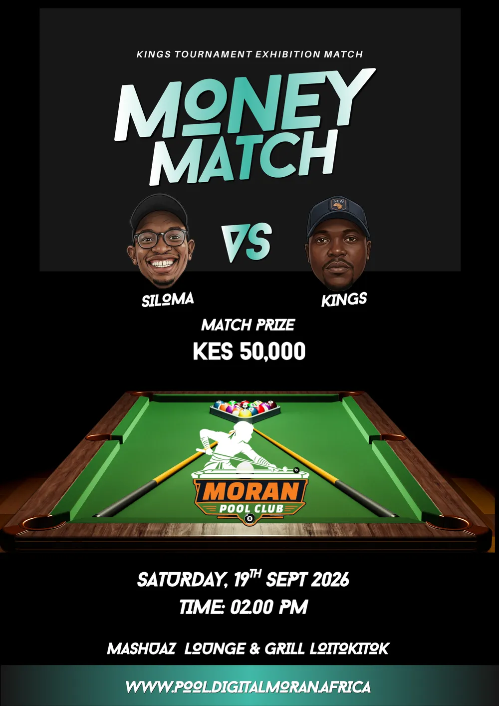 Money Match exhibition poster