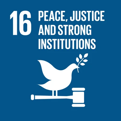 UN Sustainable Development Goal 16: Peace and strong institutions